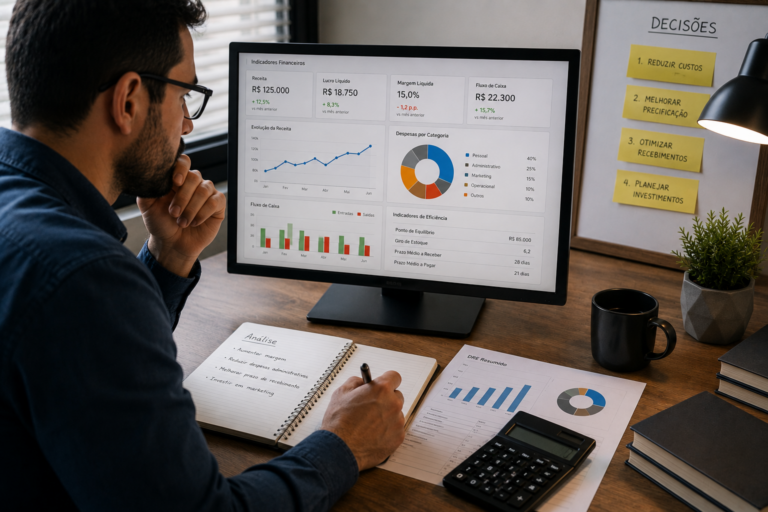 Organização financeira: como tomar decisões com base em indicadores