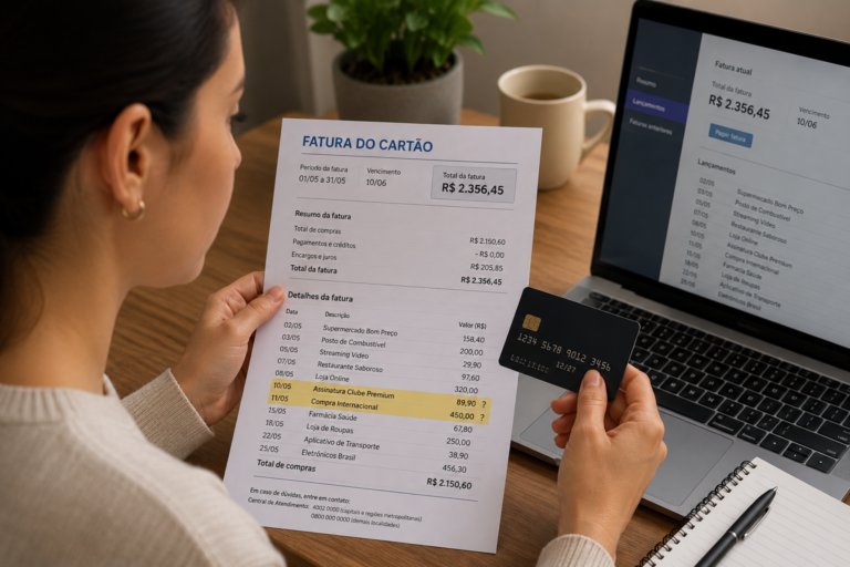 Como identificar cobranças indevidas na fatura