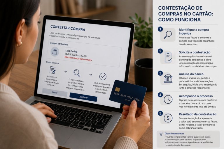 Contestação de compras no cartão: como funciona