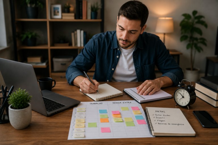 Como organizar seu tempo entre trabalho e renda extra