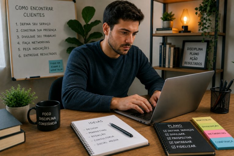 Como encontrar clientes para trabalhos extras