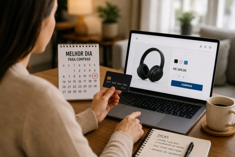Melhor dia para comprar no cartão de crédito