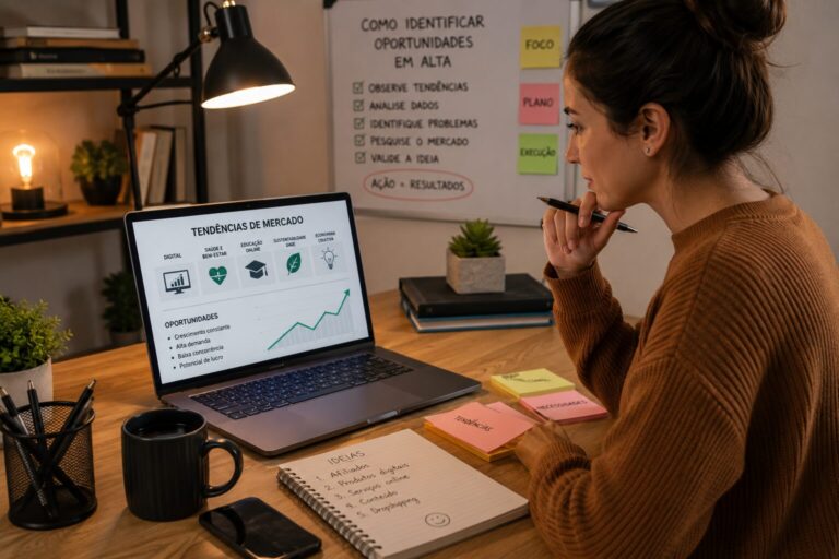 Como identificar oportunidades de renda extra em alta