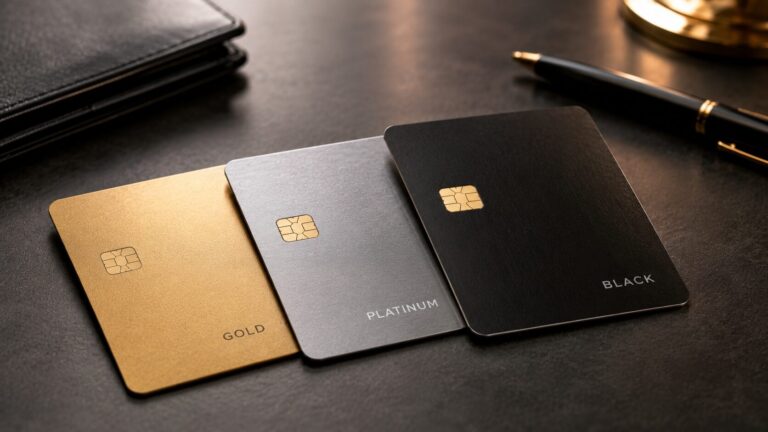Cartões Gold, Platinum e Black: quais as diferenças