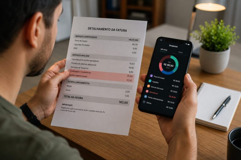 Como identificar despesas desnecessárias na fatura