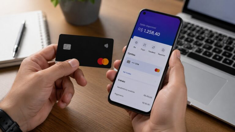 Cartão de crédito para quem recebe por conta digital