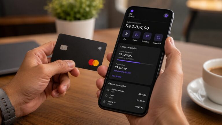 Como funciona o cartão de crédito vinculado a bancos digitais