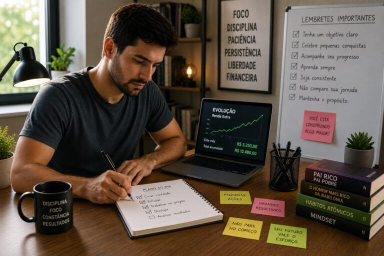 Como manter a motivação para gerar renda extra