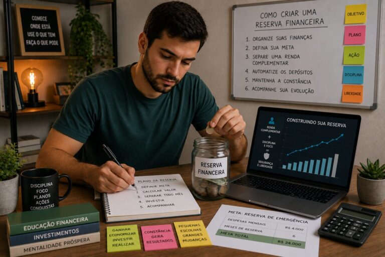 Como criar uma reserva financeira com renda complementar