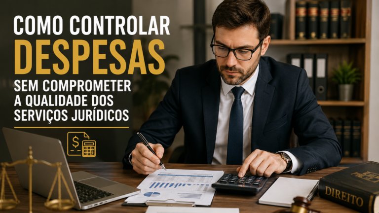 Como controlar despesas sem comprometer a qualidade dos serviços jurídicos