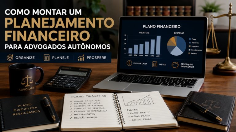 Como montar um planejamento financeiro para advogados autônomos