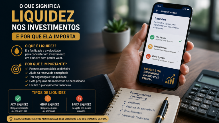 O que significa liquidez nos investimentos e por que ela importa