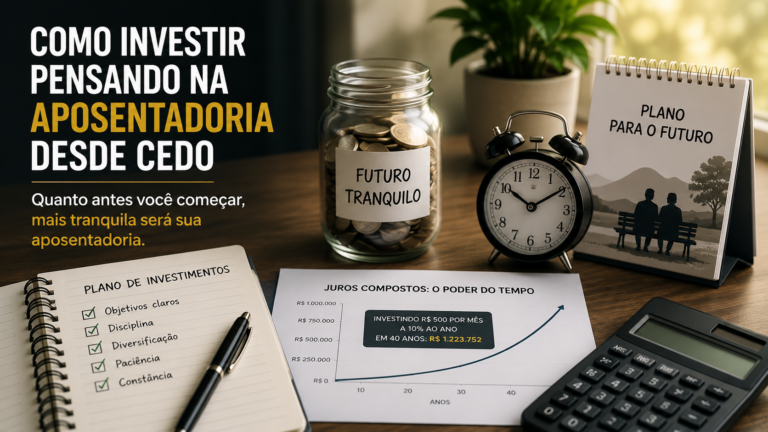 Como investir pensando na aposentadoria desde cedo