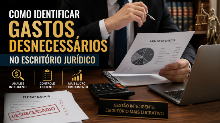 Como identificar gastos desnecessários no escritório jurídico