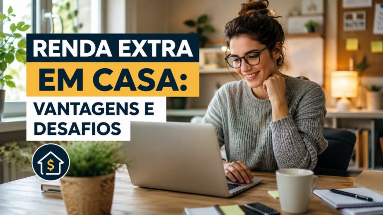 Renda extra em casa: vantagens e desafios