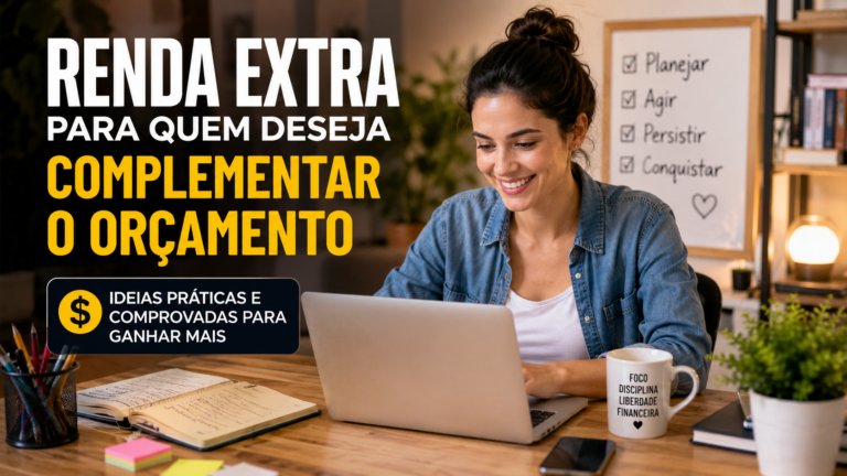 Renda extra para quem deseja complementar o orçamento