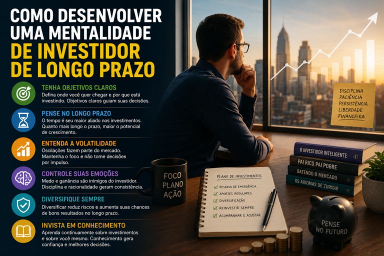 Como desenvolver uma mentalidade de investidor de longo prazo