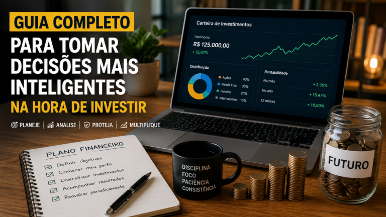 Guia completo para tomar decisões mais inteligentes na hora de investir