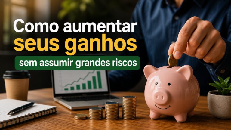 Como aumentar seus ganhos sem assumir grandes riscos