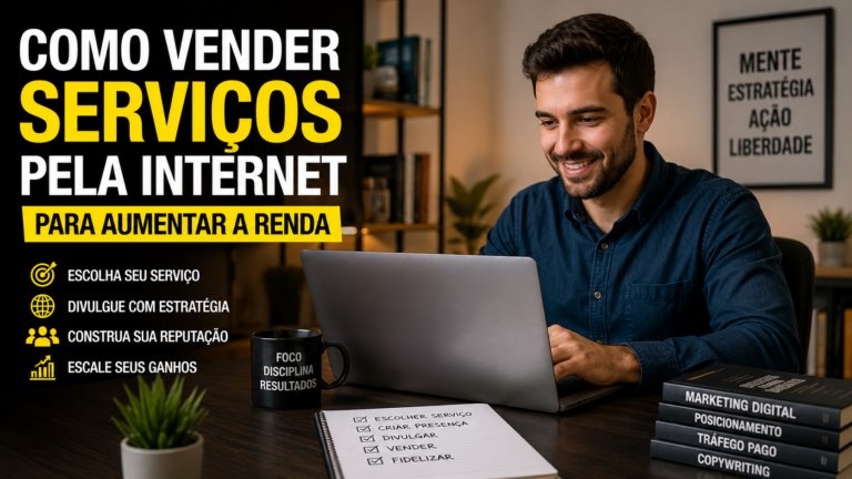 Como vender serviços pela internet para aumentar a renda