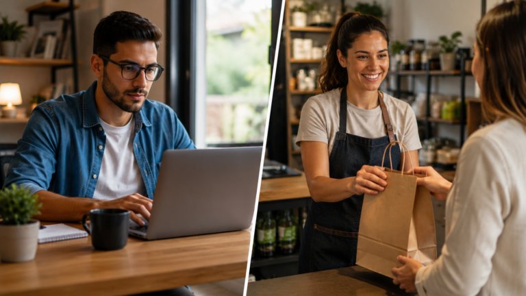 Renda extra online ou presencial: qual opção faz mais sentido?