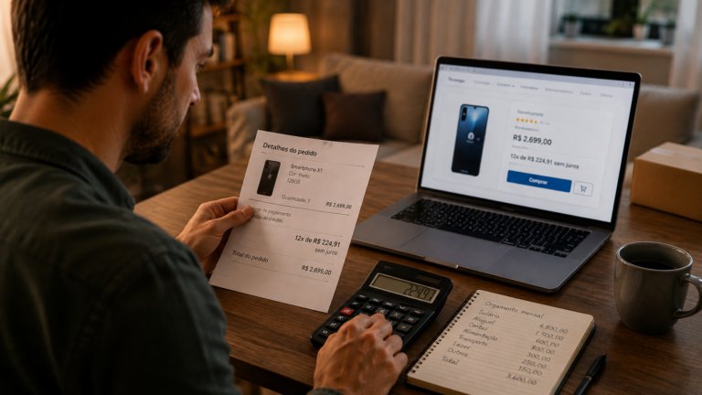 Compra parcelada sem juros realmente não tem custo?