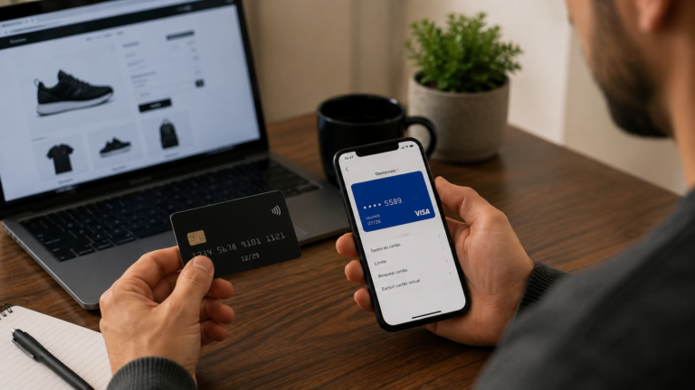 Cartão físico ou virtual: quando utilizar cada opção?