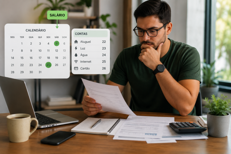 Vale a pena mudar o vencimento das contas para perto do salário?
