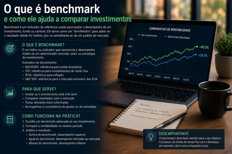 O que é benchmark e como ele ajuda a comparar investimentos