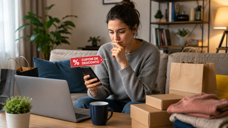 Como evitar compras desnecessárias motivadas por cupons de desconto